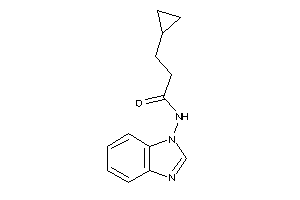 N-(benzimidazol-1-yl)-3-cyclopropyl-propionamide