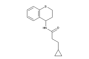 3-cyclopropyl-N-thiochroman-4-yl-propionamide