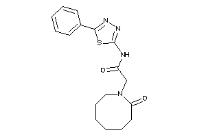 2-(2-ketoazocan-1-yl)-N-(5-phenyl-1,3,4-thiadiazol-2-yl)acetamide