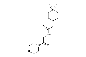 2-(1,1-diketo-1,4-thiazinan-4-yl)-N-(2-keto-2-morpholino-ethyl)acetamide