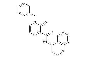 1-benzyl-2-keto-N-thiochroman-4-yl-nicotinamide