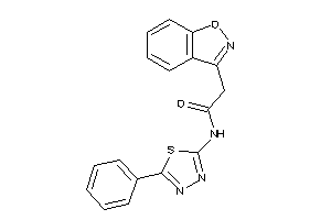 2-indoxazen-3-yl-N-(5-phenyl-1,3,4-thiadiazol-2-yl)acetamide