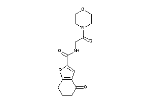 4-keto-N-(2-keto-2-morpholino-ethyl)-6,7-dihydro-5H-benzofuran-2-carboxamide