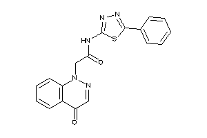 2-(4-ketocinnolin-1-yl)-N-(5-phenyl-1,3,4-thiadiazol-2-yl)acetamide