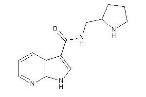 N-(pyrrolidin-2-ylmethyl)-1H-pyrrolo[2,3-b]pyridine-3-carboxamide