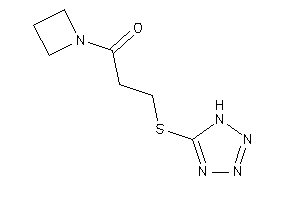 1-(azetidin-1-yl)-3-(1H-tetrazol-5-ylthio)propan-1-one