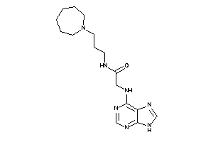 N-[3-(azepan-1-yl)propyl]-2-(9H-purin-6-ylamino)acetamide