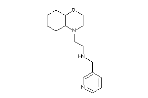 2-(2,3,4a,5,6,7,8,8a-octahydrobenzo[b][1,4]oxazin-4-yl)ethyl-(3-pyridylmethyl)amine