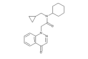 Image of N-cyclohexyl-N-(cyclopropylmethyl)-2-(4-ketocinnolin-1-yl)acetamide