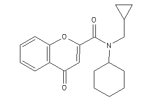 N-cyclohexyl-N-(cyclopropylmethyl)-4-keto-chromene-2-carboxamide