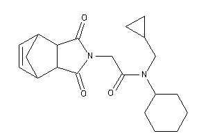 N-cyclohexyl-N-(cyclopropylmethyl)-2-(diketoBLAHyl)acetamide