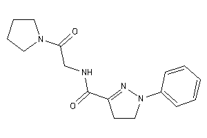 N-(2-keto-2-pyrrolidino-ethyl)-1-phenyl-2-pyrazoline-3-carboxamide