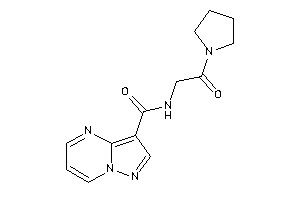 N-(2-keto-2-pyrrolidino-ethyl)pyrazolo[1,5-a]pyrimidine-3-carboxamide