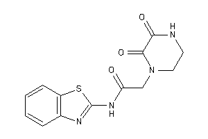 N-(1,3-benzothiazol-2-yl)-2-(2,3-diketopiperazino)acetamide