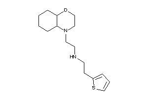 2-(2,3,4a,5,6,7,8,8a-octahydrobenzo[b][1,4]oxazin-4-yl)ethyl-[2-(2-thienyl)ethyl]amine