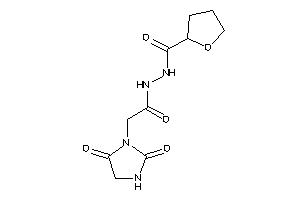 Image of N'-[2-(2,5-diketoimidazolidin-1-yl)acetyl]tetrahydrofuran-2-carbohydrazide