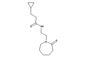 3-cyclopropyl-N-[2-(2-ketoazepan-1-yl)ethyl]propionamide