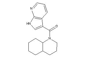 3,4,4a,5,6,7,8,8a-octahydro-2H-quinolin-1-yl(1H-pyrrolo[2,3-b]pyridin-3-yl)methanone