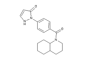 2-[4-(3,4,4a,5,6,7,8,8a-octahydro-2H-quinoline-1-carbonyl)phenyl]-3-pyrazolin-3-one