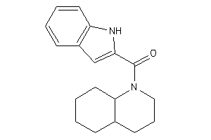 3,4,4a,5,6,7,8,8a-octahydro-2H-quinolin-1-yl(1H-indol-2-yl)methanone