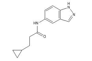 3-cyclopropyl-N-(1H-indazol-5-yl)propionamide