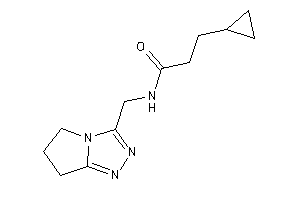 3-cyclopropyl-N-(6,7-dihydro-5H-pyrrolo[2,1-c][1,2,4]triazol-3-ylmethyl)propionamide