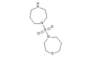 4-(1,4-diazepan-1-ylsulfonyl)-1,4-thiazepane