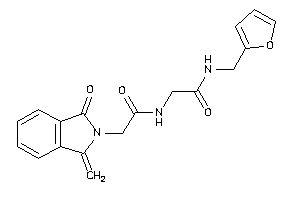 N-[2-(2-furfurylamino)-2-keto-ethyl]-2-(1-keto-3-methylene-isoindolin-2-yl)acetamide