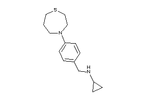 Cyclopropyl-[4-(1,4-thiazepan-4-yl)benzyl]amine