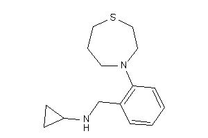 Cyclopropyl-[2-(1,4-thiazepan-4-yl)benzyl]amine