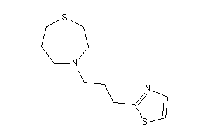 4-(3-thiazol-2-ylpropyl)-1,4-thiazepane