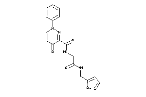 N-[2-(2-furfurylamino)-2-keto-ethyl]-4-keto-1-phenyl-pyridazine-3-carboxamide