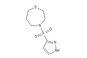 4-(1H-pyrazol-3-ylsulfonyl)-1,4-thiazepane