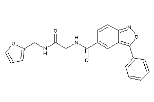 N-[2-(2-furfurylamino)-2-keto-ethyl]-3-phenyl-anthranil-5-carboxamide