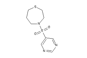 4-(5-pyrimidylsulfonyl)-1,4-thiazepane