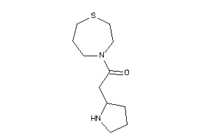 2-pyrrolidin-2-yl-1-(1,4-thiazepan-4-yl)ethanone