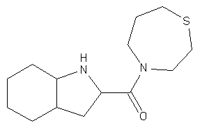 2,3,3a,4,5,6,7,7a-octahydro-1H-indol-2-yl(1,4-thiazepan-4-yl)methanone