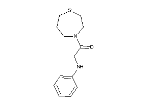 2-anilino-1-(1,4-thiazepan-4-yl)ethanone