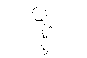 2-(cyclopropylmethylamino)-1-(1,4-thiazepan-4-yl)ethanone