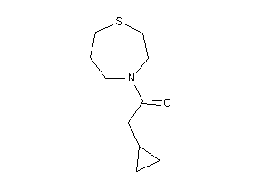 2-cyclopropyl-1-(1,4-thiazepan-4-yl)ethanone