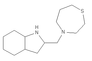 4-(2,3,3a,4,5,6,7,7a-octahydro-1H-indol-2-ylmethyl)-1,4-thiazepane