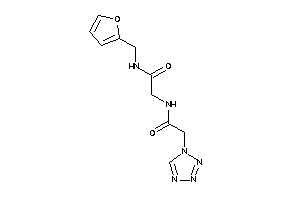 N-(2-furfuryl)-2-[[2-(tetrazol-1-yl)acetyl]amino]acetamide