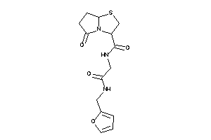 N-[2-(2-furfurylamino)-2-keto-ethyl]-5-keto-3,6,7,7a-tetrahydro-2H-pyrrolo[2,1-b]thiazole-3-carboxamide