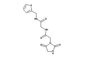 2-[[2-(2,5-diketoimidazolidin-1-yl)acetyl]amino]-N-(2-furfuryl)acetamide