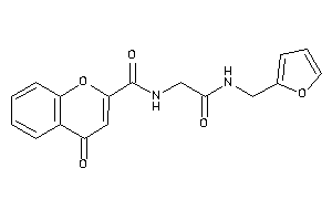 N-[2-(2-furfurylamino)-2-keto-ethyl]-4-keto-chromene-2-carboxamide