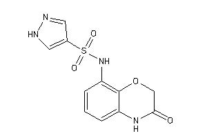 N-(3-keto-4H-1,4-benzoxazin-8-yl)-1H-pyrazole-4-sulfonamide