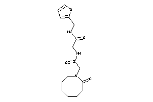 Image of N-(2-furfuryl)-2-[[2-(2-ketoazocan-1-yl)acetyl]amino]acetamide