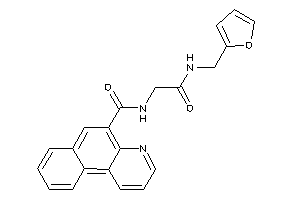 N-[2-(2-furfurylamino)-2-keto-ethyl]benzo[f]quinoline-5-carboxamide