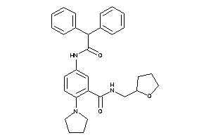 5-[(2,2-diphenylacetyl)amino]-2-pyrrolidino-N-(tetrahydrofurfuryl)benzamide