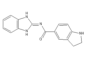 N-(1,3-dihydrobenzimidazol-2-ylidene)indoline-5-carboxamide